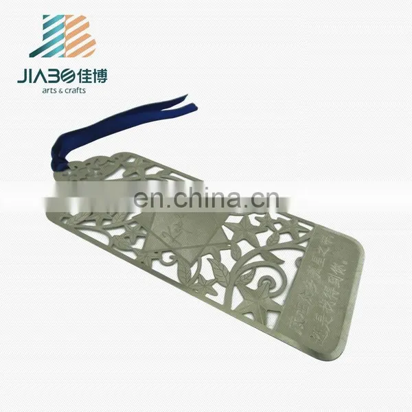 Wholesale Customized Stainless Steel Etching Metal Bookmark Blank photo-4