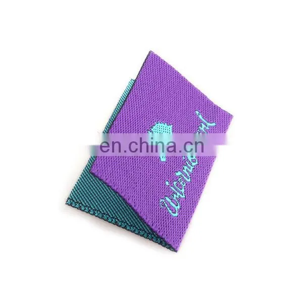 Colorful High Definition Clothing Woven Label for Wallet photo-3