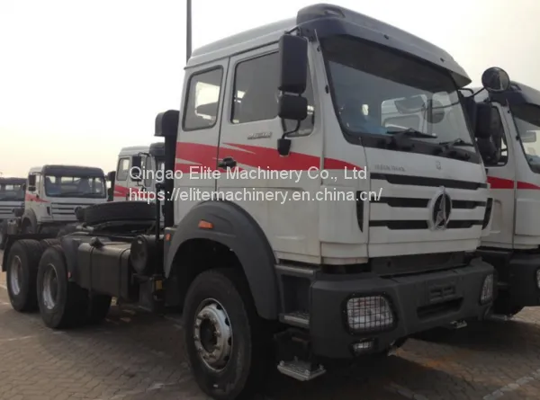 Beiben Prime Mover Truck Head 380hp 6x4 10 Wheel Tractor Truck Price photo-3