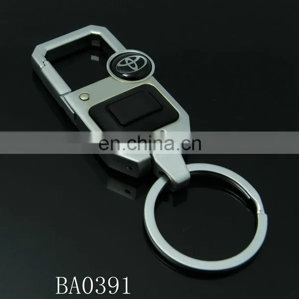 Promotion Gift Aluminum Keychain With LED Light photo-6