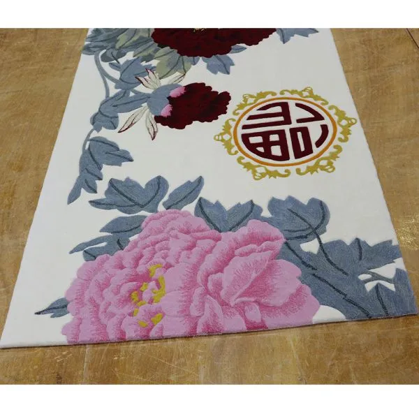 Chinese Traditional Rug Hand Tufted Home Tapestry photo-3