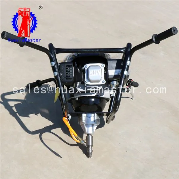2.BXZ-2 Gasoline Engine 7.75HP Mountain Bags Drill Rig Manufacturer Backpack Core Sample Drilling Rig Price photo-4