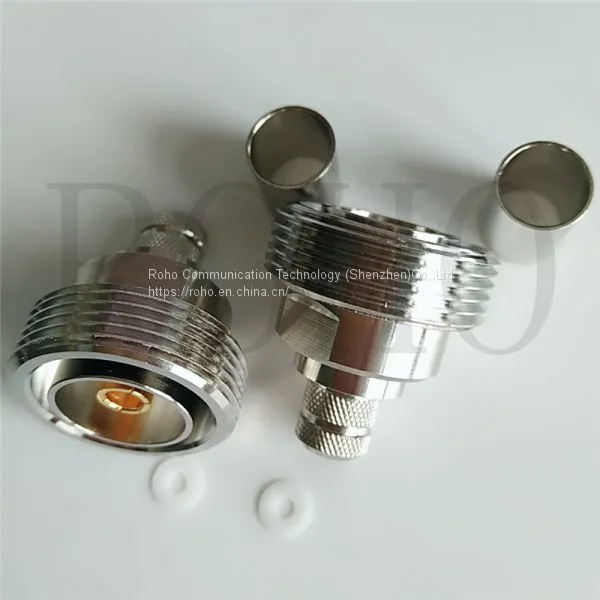 Low Pim L29 DIN 7/16 Female to N Female RF Coaxial Connector