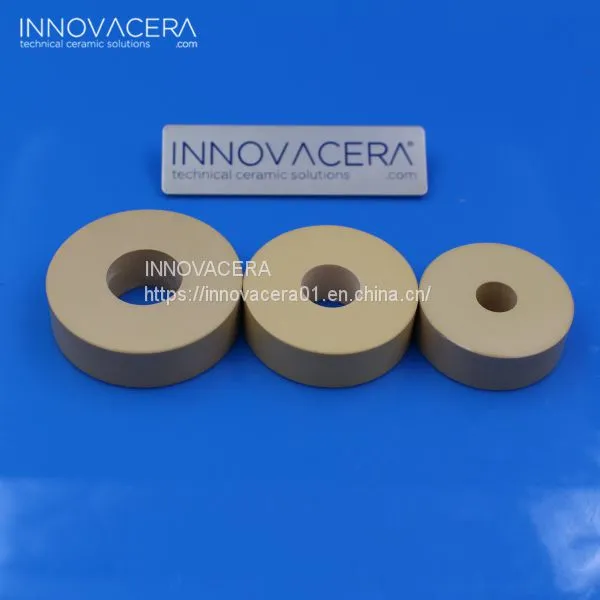 Mg-PSZ / Mgo Partially Stabilized Zirconia Ceramic Sleeve / Rings / Tube / INNOVACERA