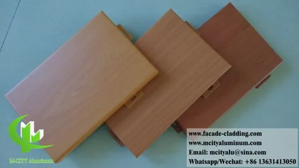 2.0mm Aluminum Wall Cladding Solid Aluminum Panel Metal Cladding Panel Supplier in Foshan, China photo-4