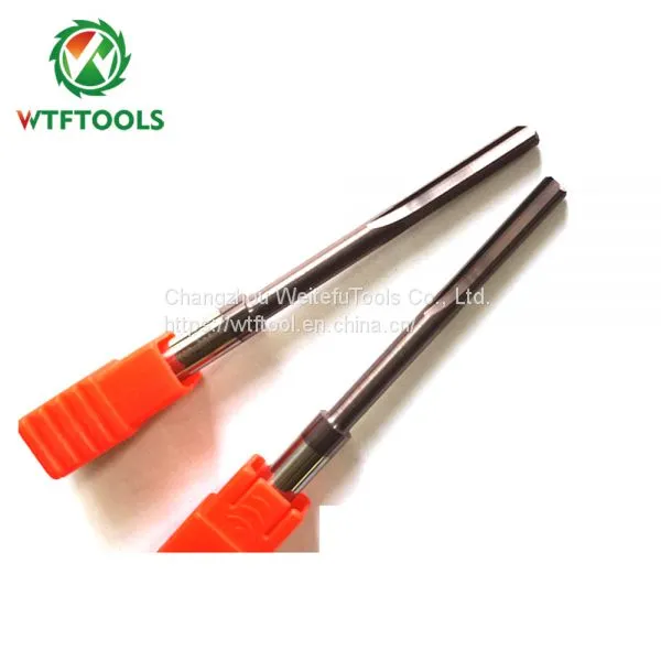 Straight Flutes 9mm Tungsten Carbide Reamers For CNC Tools With High Precision