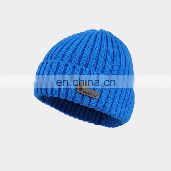 Cheap Price Unisex Embroidery Print Logo Winter Knitted Beanie