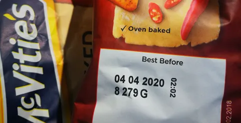 Near Edge Print Head Thermal Transfer Overprinter Coding on Flexible Packaging