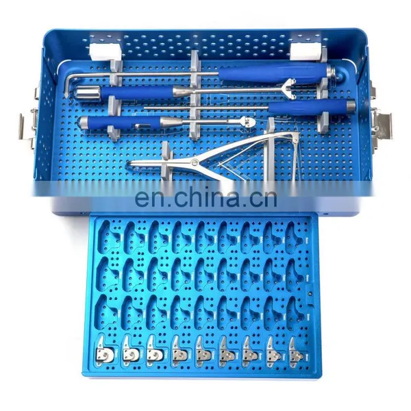 High Quality Orthopedic Titanium Mesh Cage Surgical Instruments Set for Fixation Instrument photo-7