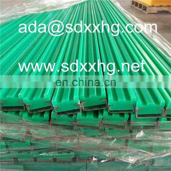 Uhmwpe Poly Slippery Scraper Uhmw-pe Roller Chain Guides Linear Guide Rails and Blocks Polyethylene photo-5