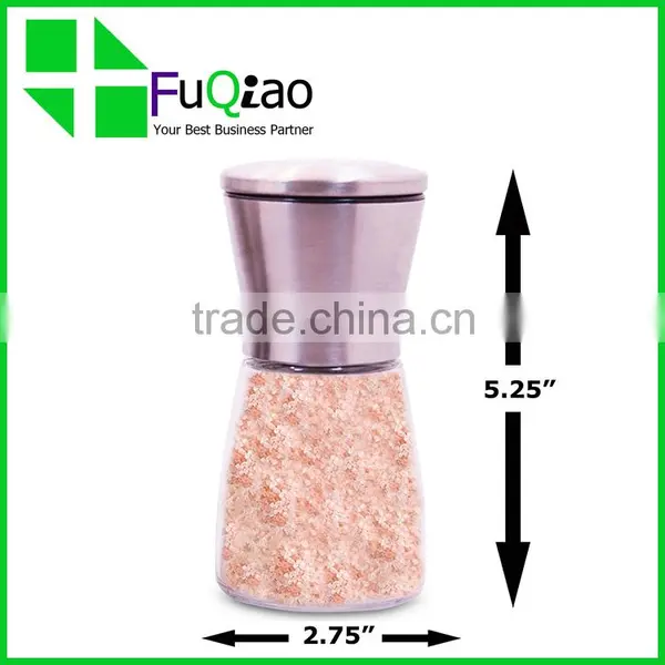 Trade Assurance Stainless Steel Mini Black Salt and Pepper Grinder Set Quality Choice photo-5