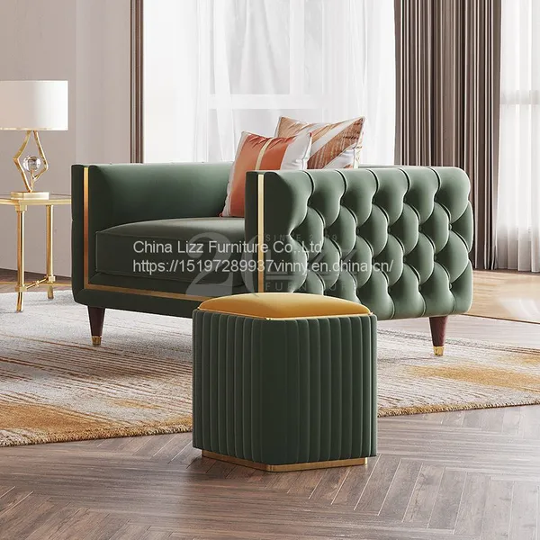 UAE Arabic Furniture Modern Sectional 1+2+3 Seater Fabric Sofa photo-4
