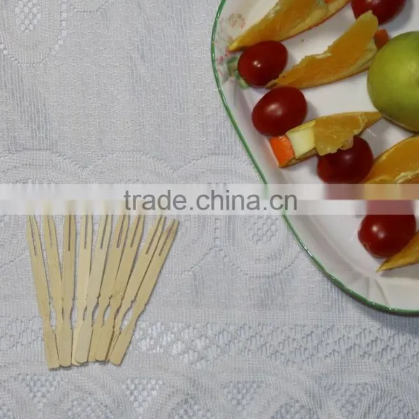 Bamboo Forks Disposable Forks Nature Bamboo Forks photo-2