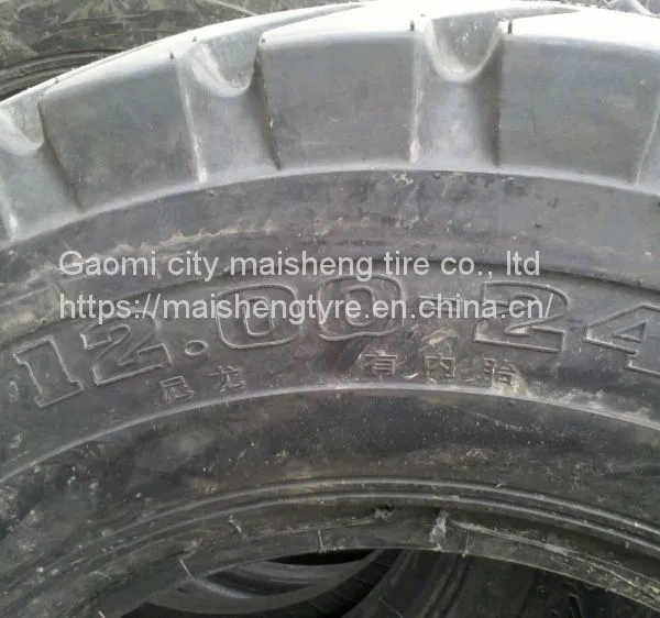 Industrial Crane Tyres 1200-24 Construction Machinery Port Facade Crane Tyres Grade 24 photo-4