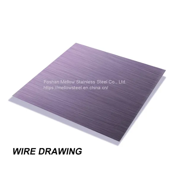 Customized Brand New China Supplier Hairline Finish Stainless Steel Plate for Metro Qatar photo-2