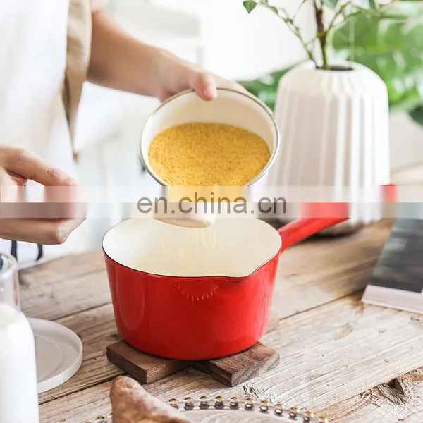 Russian Cast Iron Casserole Coffee Kettle Enamel Tea Milk Pot Set Cookware photo-3