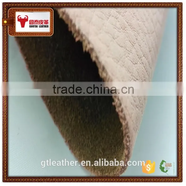 Genuine Finished Cow Split Pebble Leather for Shoe Upper photo-5