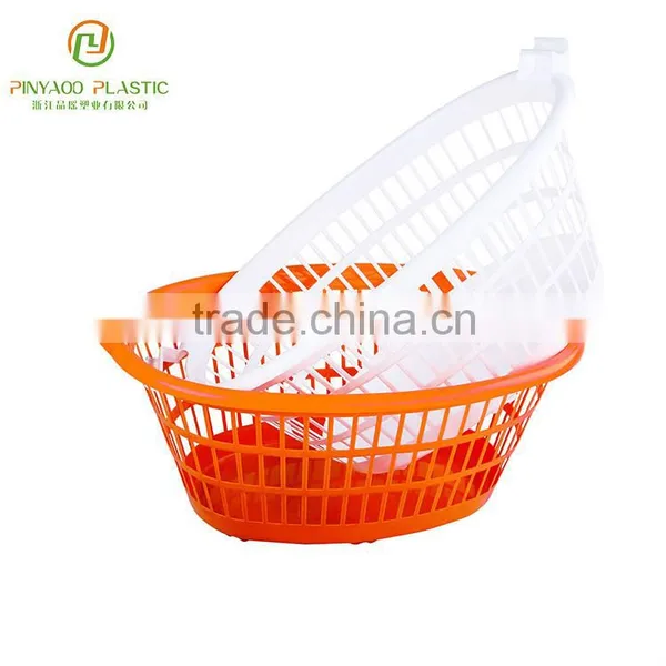 High Quality Stackable New Product Plastic Rattan Basket