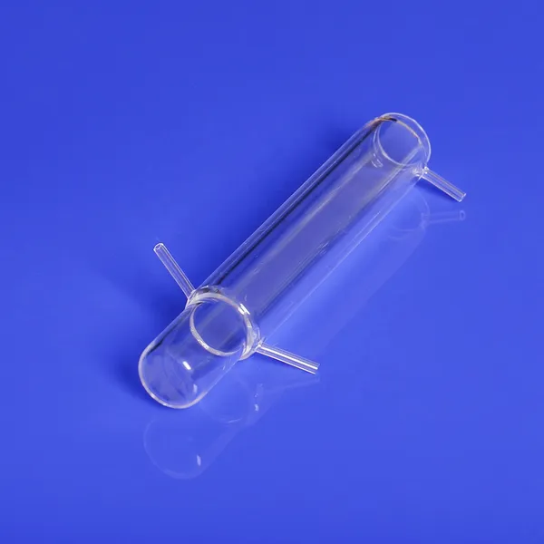 AcidAlkli Resistant TOC-3000 WTC Quartz Glass Reaction Vessel Quartz Processing Tube photo-4