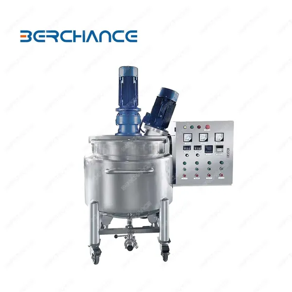 BERCHANCE Stainless Steel Reactor Vessel Chemical Reaction Tank With Agitator 100L–50000L photo-4