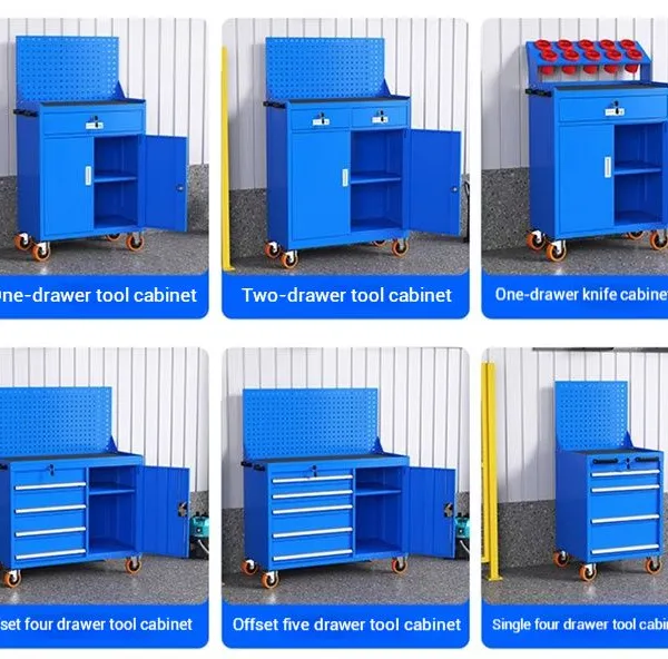 Tool Cabinet on Wheels With Pegboard | Convenient, Multi-Functional Tool Storage | for Automotive Shop Maintenance photo-2