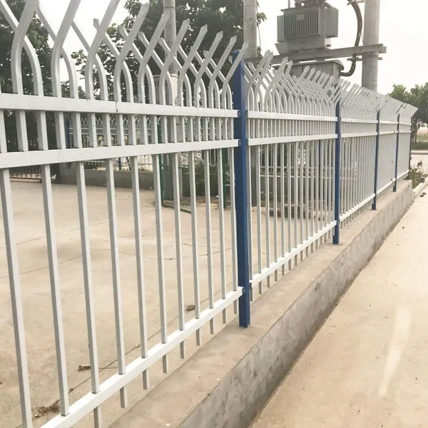 Wholesale Security Residential Wrought Iron Fencing Black Steel Spear Top Curved Metal Fence Panel Low Maintenance 3D Model photo-6