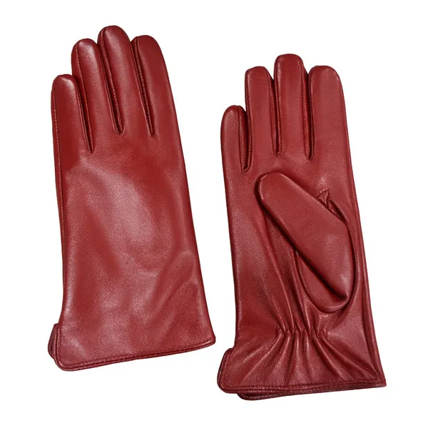 Premium Quality Leather Gloves Genuine Winter Sheepskin Leather Glove for Women