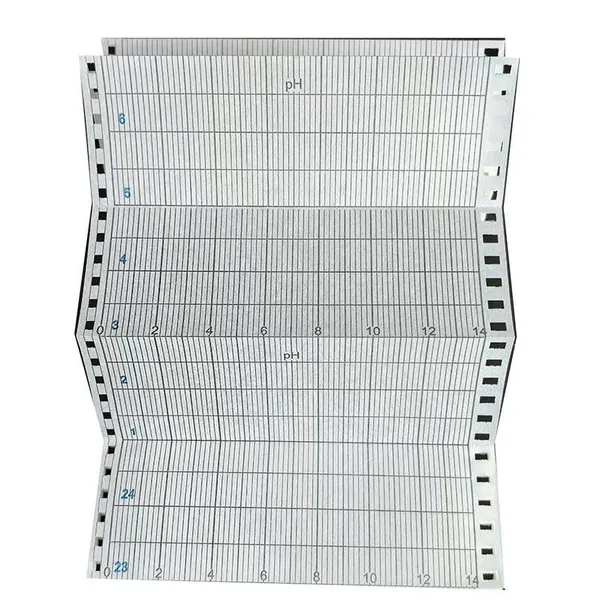 Yokogawa Ur10000 Recorder ph Printing Recording Paper B956bhr 0 - 14ph photo-2