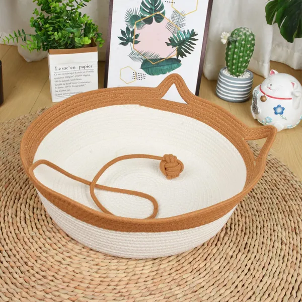 Elevated Cooling Cat Bed With Breathable Mesh for Summer Comfort