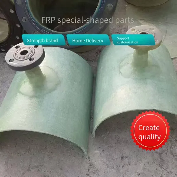 Frp Flanges, Elbows, Tees, Reducers. Flat Plate With Anti-corrosion and Pressure Resistance. Easy to Install. Frp Reducers photo-3