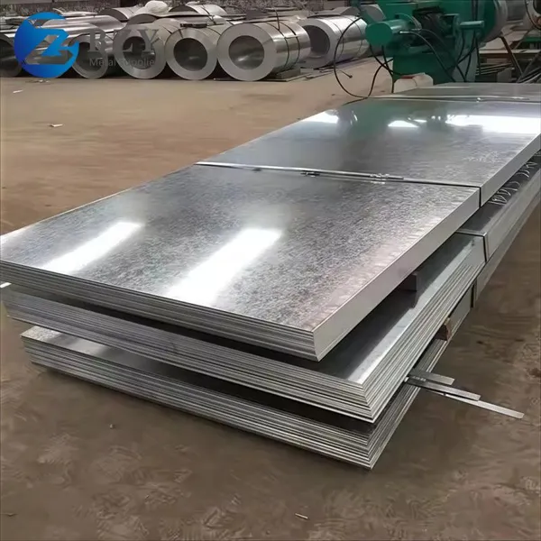 Galvanized Metal Plates Steel Coils Sheets Galvanized 6mm Thick Galvanized Steel Sheet Metal photo-4