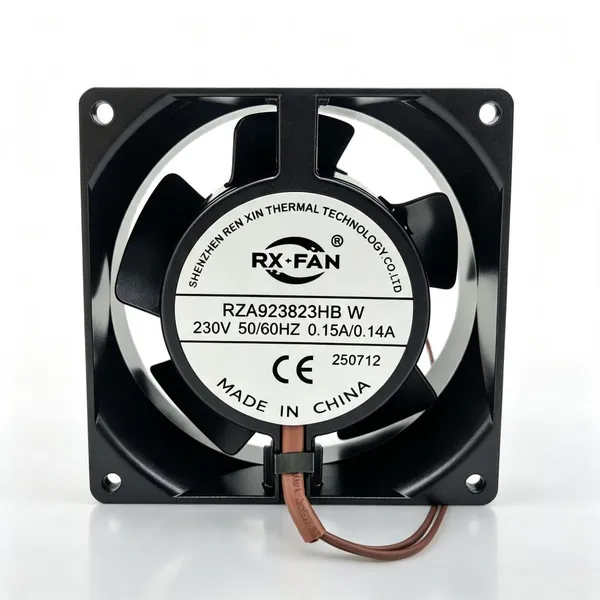 RX-FAN RZA923823HB Промышленный осевой вентилятор на переменный ток 230 Вольт с металлическим вентилятором для охлаждения шкафа