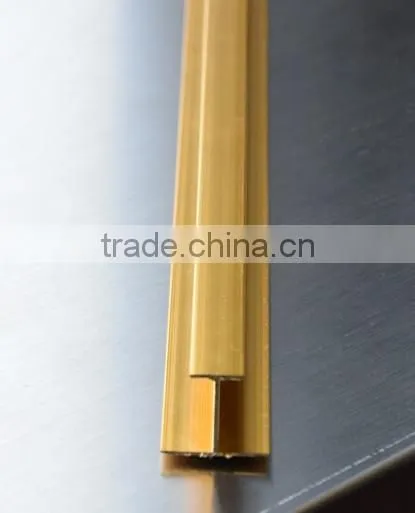 H Shape Stainless Steel Tile Trim Chrome Tile Trim Edge Trim Sample Free
