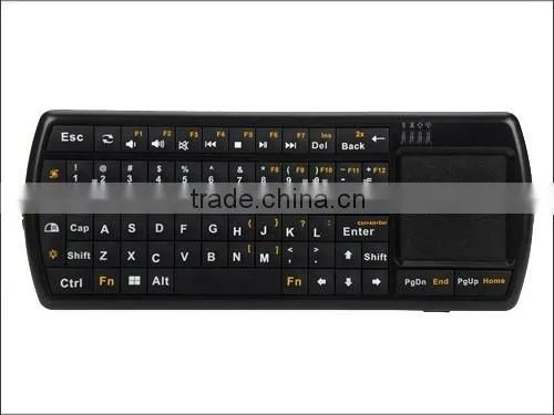 Palm-sized Mini Bluetooth Keyboard With Touchpad/flashlight/Backlit Keys for Ipad/iphone/laptop