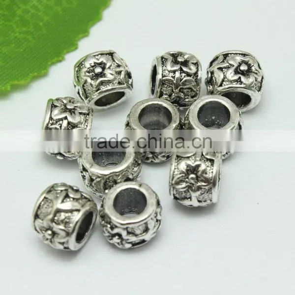 Europe and America Fashional Round Hole Beads, Anti-silver Bracelet & Necklace Accessories photo-6