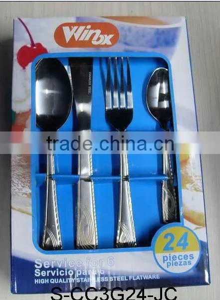 Stainless Steel Tableware Fork and Spoon