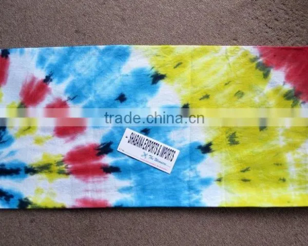 Tie-Dye Fouta Hand Woven Peshtemal Turkish Towel photo-3