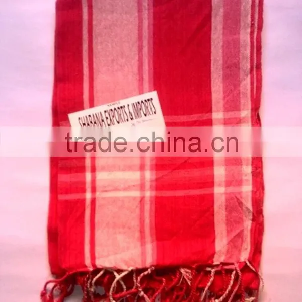 100% Cotton Bath Beach Towels Kikoy Pareo Towel Beach Sarong Chair Cover photo-5