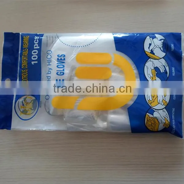 Disposable pe Gloves;pe Disposable Gloves