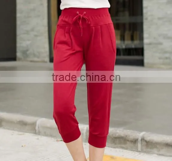 Custom Girls 3/4 Cotton Sweatpants photo-4