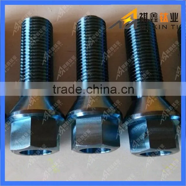 Titanium Bracelets With Gold Screw