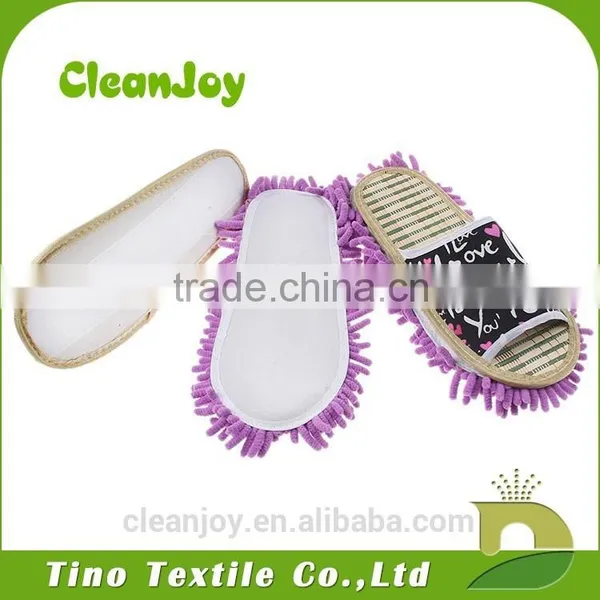 Import Bamboo Floor Indoor Cleaning Slipper photo-6