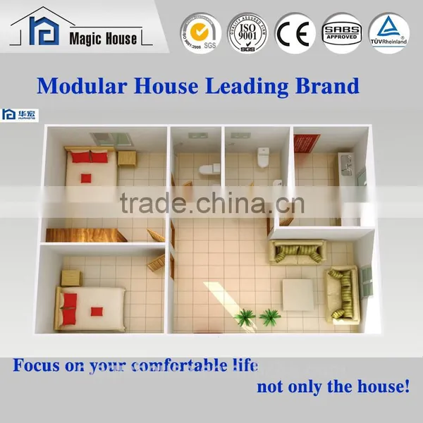 Nice Designed Easy Installation Prefabricated Wood Homes For Vacation/flexable Movable Fast Assemble Little Two Bedroomkit House photo-2