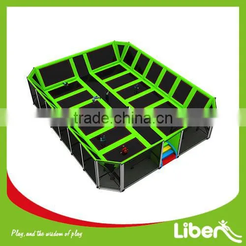China Professional Manufacturer Trampoline With Foam Pit and Dodge Ball, Gymnastic Trampoline Cloth for Sal (5.LE.T8.409.132.00) photo-6