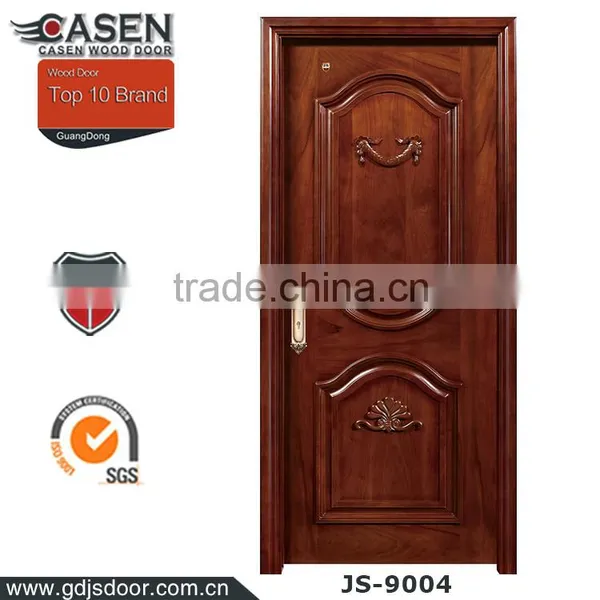 New Arrival Cherry Wood Veneer Door Skin Modern Indoor Wood Door Designs Finished Wood Door photo-3
