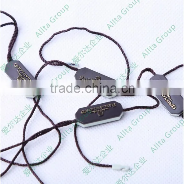 Direct Factory Custom Plastic String Seal Tag for Garment Hang Tags photo-2