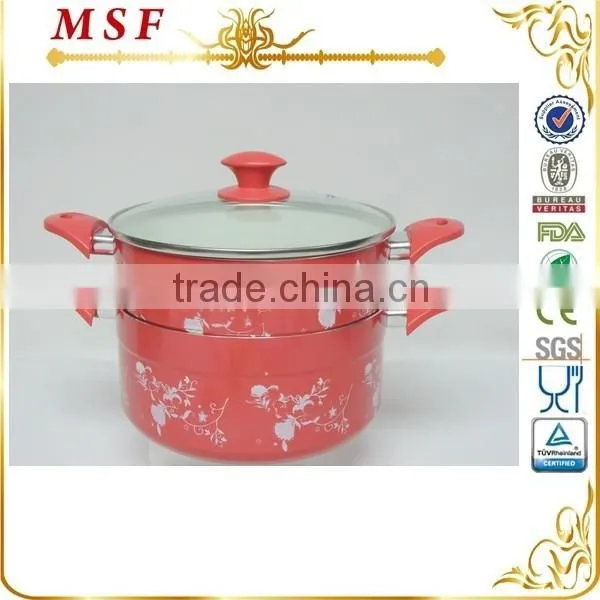 MSF-6360 24 * 12cm Steamer Set Healthy Aluminum Steamer Set ODM OEM Steamer photo-2