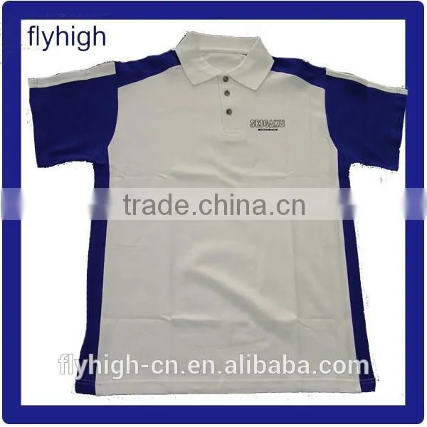 Plain White Color Unbranded Polo Shirts for Men Clothing Factories in China photo-2