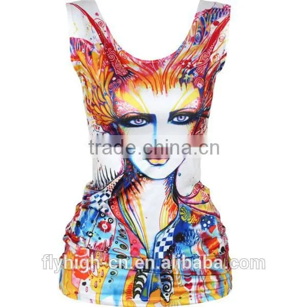 Tank Top Manufacturer From China Print 3d Tank Top photo-4