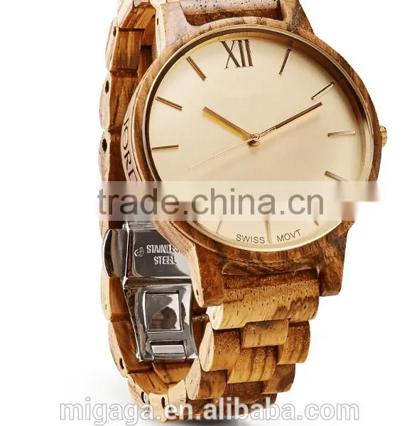 2016 Hot Sale Wood Watches Custom Logo Bamboo Watch Wood Watch photo-2